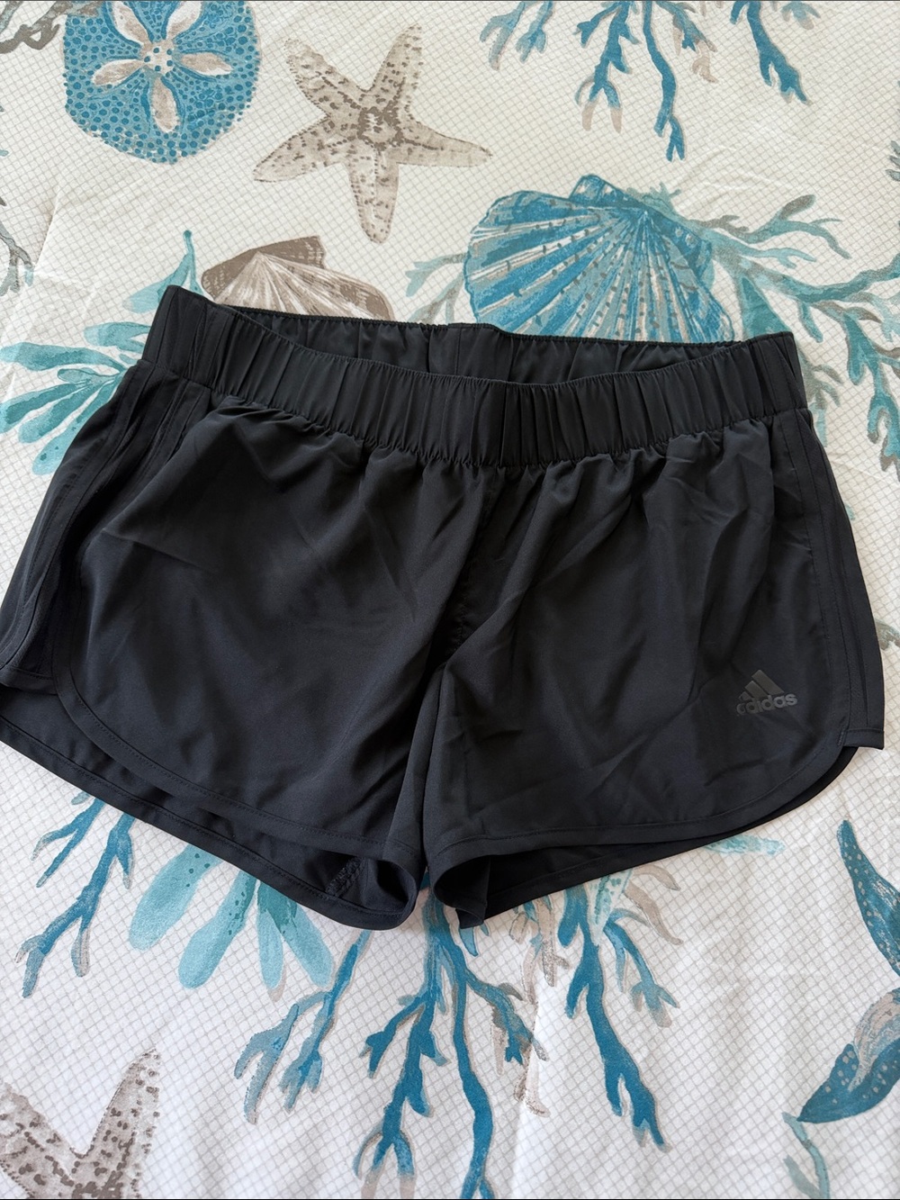 Adidas Black Liner Shorts 3” Inseam- Womens M